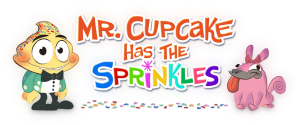 Mr. Cupcake Title with characters